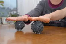 Ergotherapie: Handübung